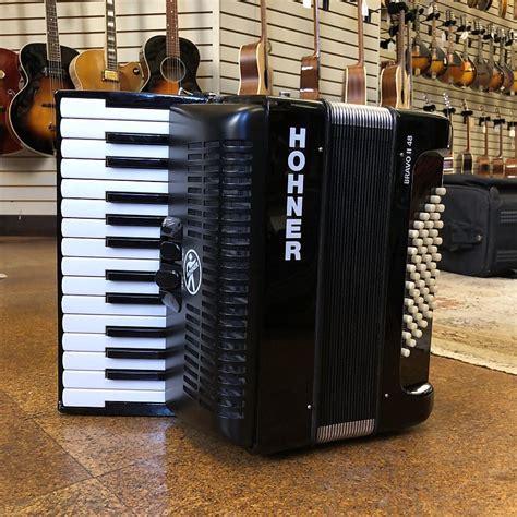 Hohner Bravo Ii 48 Chromatic Piano Key Accordion Late 2010s Reverb