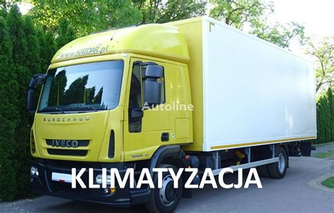 IVECO EuroCargo 120E25 Euro 5 Sypialna Kontener Winda Klapa Box Truck