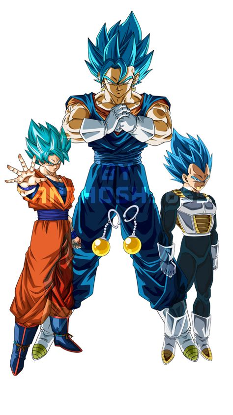 Goku And Vegeta Fusion Vegito Png By Santhosh3655 By Santhosh3655 On