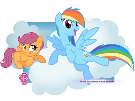 114991 Safe Rainbow Dash Scootaloo Scootaloo Can Fly Derpibooru