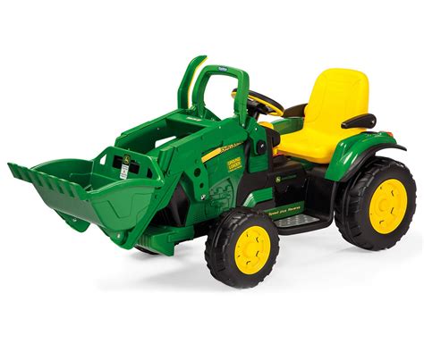 John Deere Ground Loader V Con Pala Coches Electricos Para Ni Os