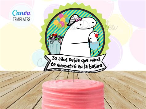 Flork Cake Topper años desde que mama te encontraste en la Etsy España