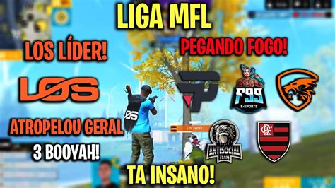 Liga Mfl Los Amassou Na Estreia Booyah Faz O P Vs Los Flamdl F