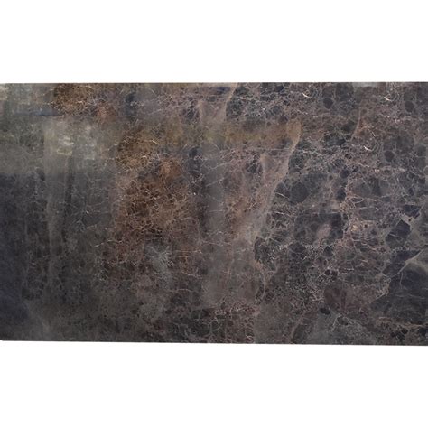 Malani Marbles Polished Finish Dark Emperador Imported Marble Slab