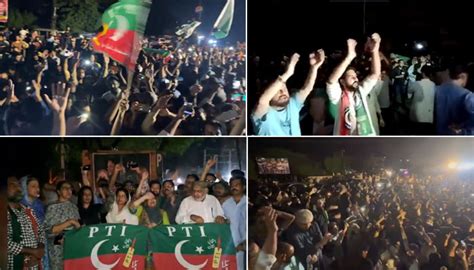 Pti Supporters Stage Countrywide Protest Against Possible Arrest Of