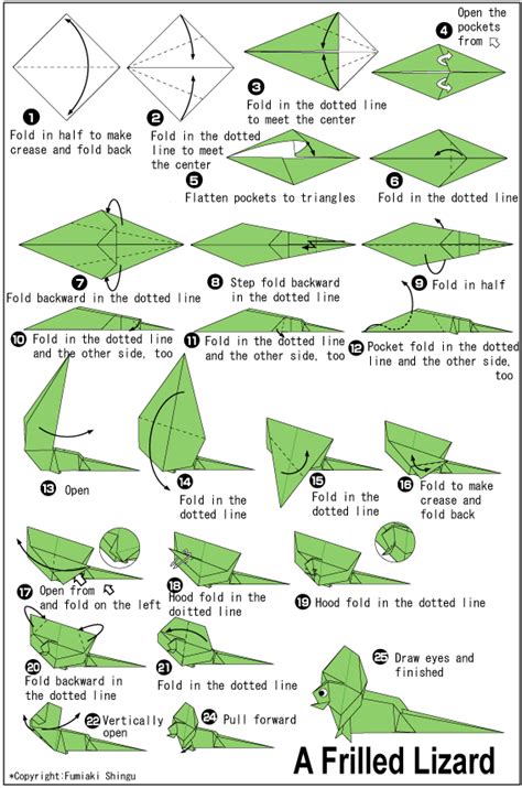 Instructions For Origami Origami Instructions Art And Craft Ideas