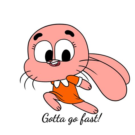 Check Out This Transparent Gumball Character Anais Watterson Excited