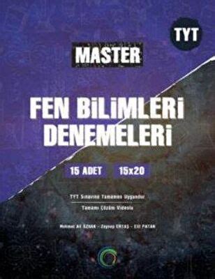 Okyanus Yayıncılık TYT Master 15 Fen Bilimleri Denemeleri Bkmkitap