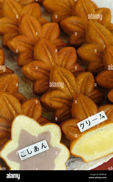 Momiji Manju Traditional Miyajima Cookies Miyajima Honshu Japan