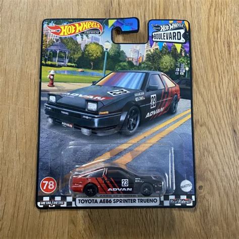 HOT WHEELS BOULEVARD Premium 2023 Toyota AE86 Sprinter Trueno GJT68 19