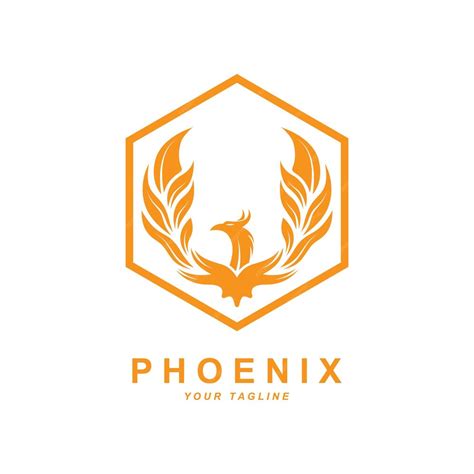 Premium Vector Phoenix Logo Icon Vector Illustration Template Design