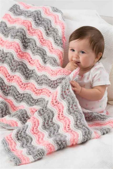 Row Repeat Baby Blanket Knitting Patterns Quick Knits Free Baby