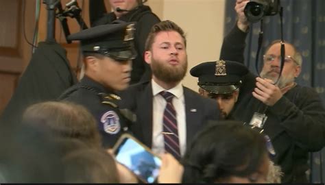 Protester Interrupts Impeachment Inquiry Hearing