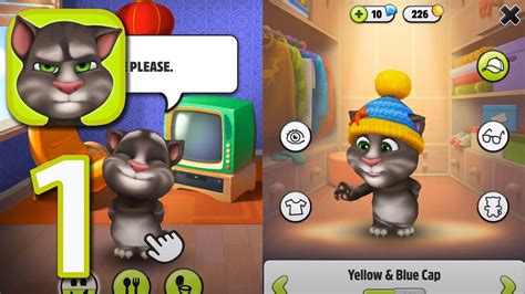 My Talking Tom Walkthrough Gameplay Part 1 Ios Youtube