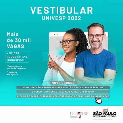 Cursos Superiores Gratuitos Univesp Anuncia Oferta De Mais De Mil