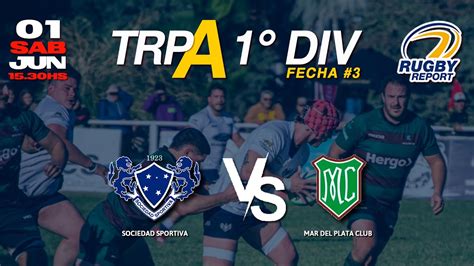 SOCIEDAD SPORTIVA Vs MAR DEL PLATA CLUB TORNEO REGIONAL PAMPEANO A