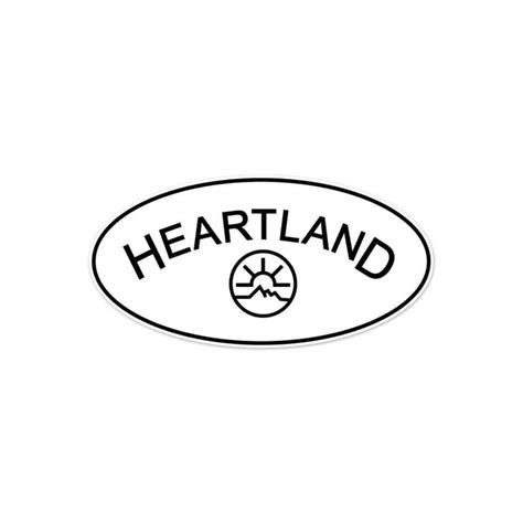 Heartland Ranch Logo Vinyl Sticker – Black Maple Trading Co.