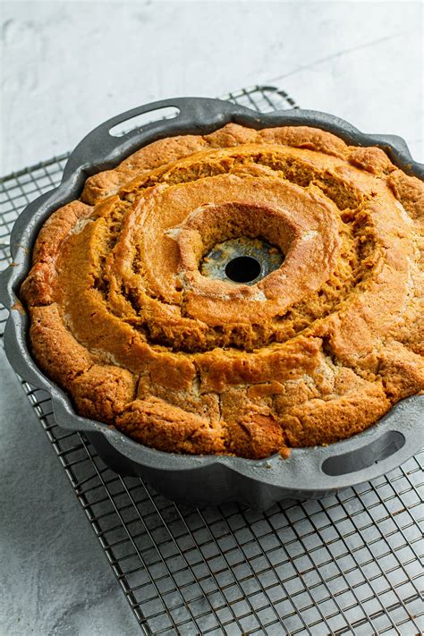 Southern Sweet Potato Pound Cake Pecan Praline Glaze Meiko And The Dish