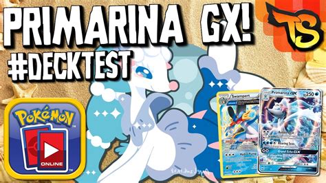 Pokémon TCG Primarina Swampert Deck Water ForFun Box DECKTEST