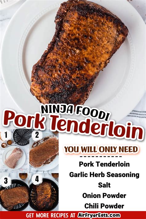 How Long Do I Cook A Pork Roast In The Ninja Foodi Air Fryer