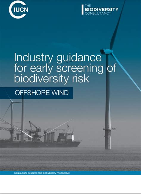 Industry Guidance For Early Screening Of Biodiversity Risk For Offshore