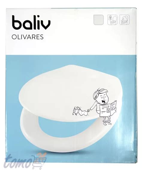 Baliv Wc Sitz Olivares Duroplast Wei Toilettendeckel Absenkautomatik