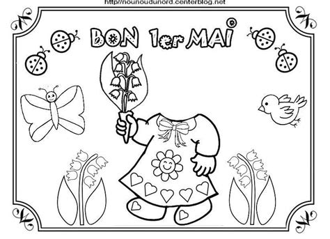 Coloriage Muguet Pour Le Er Mai