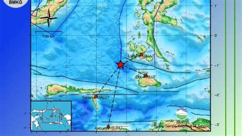 Gempa Terkini Malam Ini Getarkan Labuha Maluku Utara Rabu 12 Juni 2024