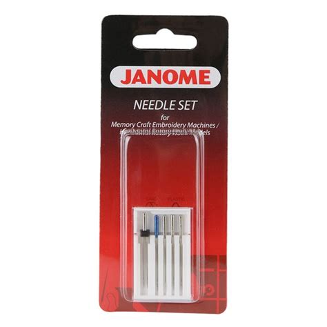 Jual Set Jarum Mesin Jahit JANOME Needle Set Untuk Mesin Jahit Portable