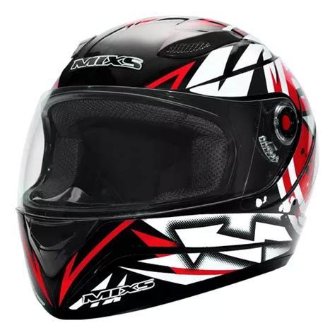 Capacete Fechado Esportivo Mixs Fokker Paint Masculino Parcelamento