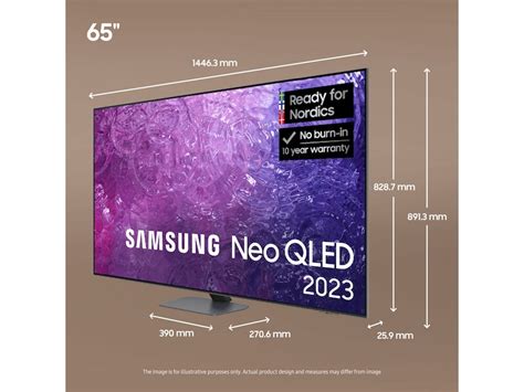 Samsung Qn C Neo Qled K Tq Qn C Tv Komplett Dk