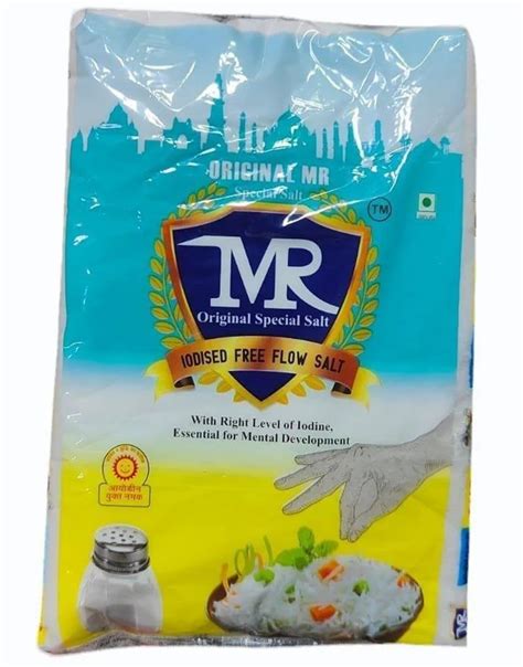 MR Original Iodised Free Flow Salt Half Kg At Rs 6 Kg In Mysore ID