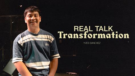 Real Talk Transformation Testimony Of Yves Sanchez YouTube