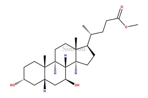 Ursodeoxycholic Acid EP Impurity G Methyl 3a 7b Dihydroxy 5b Cholan 24