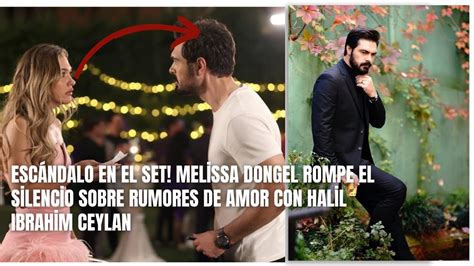 Escándalo en el Set Melissa Dongel Rompe el Silencio sobre Rumores de