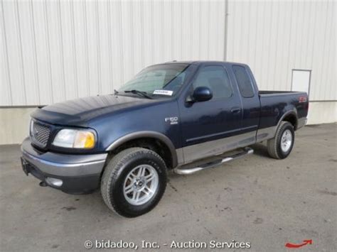 Purchase Used 2003 Ford F150 Xlt 4x4 V8 54l Triton Pickup Truck