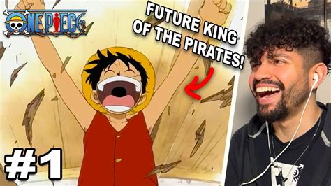 The Journey Begins One Piece Reaction I M Luffy The Man Who