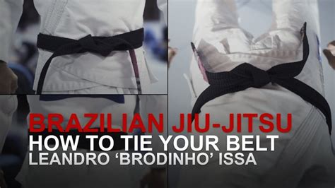 How To Tie Your Brazilian Jiu Jitsu Belt Evolve University