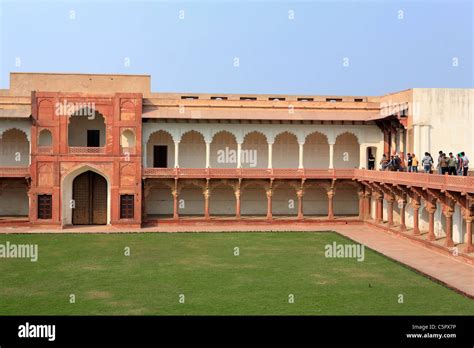 Red Fort Diwan I Khas 1630 1640s Agra India Stock Photo Alamy