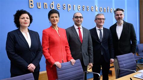 Bündnis Sahra Wagenknecht gegründet Das sind Neuen im Team 1 1