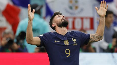 Edf Olivier Giroud La Mauvaise Pour La Finale Du Mondial 2022