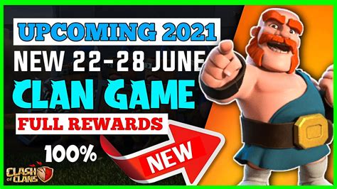 Upcoming Clan Games Rewards In June 2021 In Clash Of Clans 22 28 June