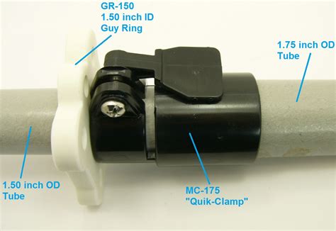 Quik Clamp Telescoping Tube Clamps Max Gain Systems Inc