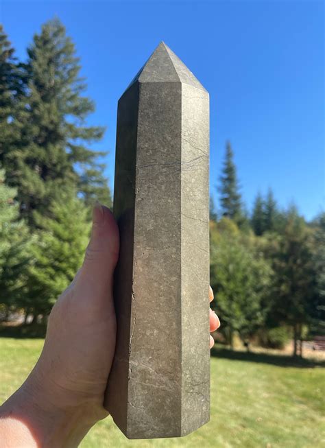 Lb Golden Pyrite Obelisk Pillar Tower Point Wand Column Generator