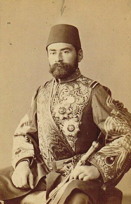 Sadrazam Gazi Ahmet Muhtar Paşa An Ottoman Turkish Pasha Ottomano