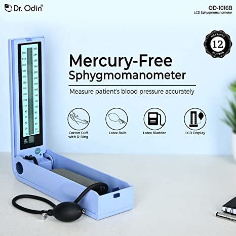 Dr Odin Mercury Free Sphygmomanometer OD 1016B