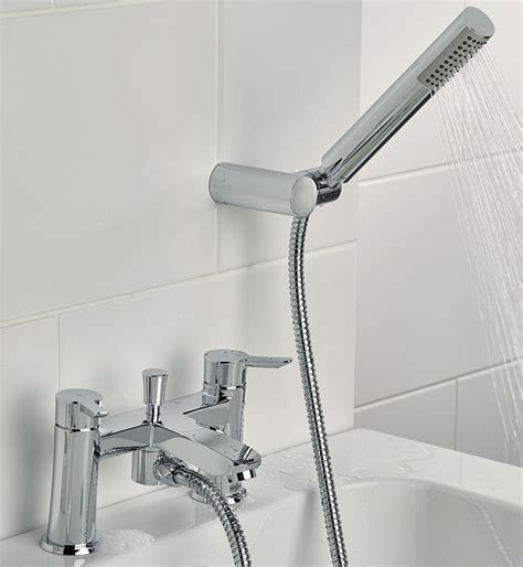 Bristan Apelo Bath Shower Mixer With Kit Chrome Ape Bsm C