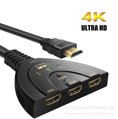 K K D Port Hdmi Switch B K Switcher Hdmi Splitter In Out