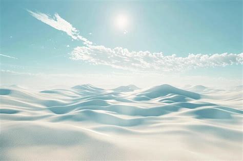 Premium Photo Mesmerizing Sand Dunes Stretching Into The Distanc