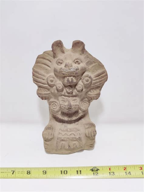 Mayan Statue Pre Columbian Art Figure Reproduction